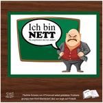 Plotterdatei Ich bin nett Plotten, Sublimation, Drucken, Digistamp, - Sewando
