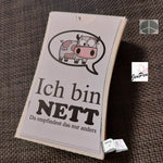 Plotterdatei Ich bin nett Plotten, Sublimation, Drucken, Digistamp, - Sewando