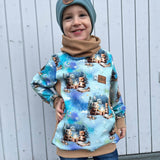 Täschli-Pulli, Schnittmuster Grösse 50-164 - Sewando