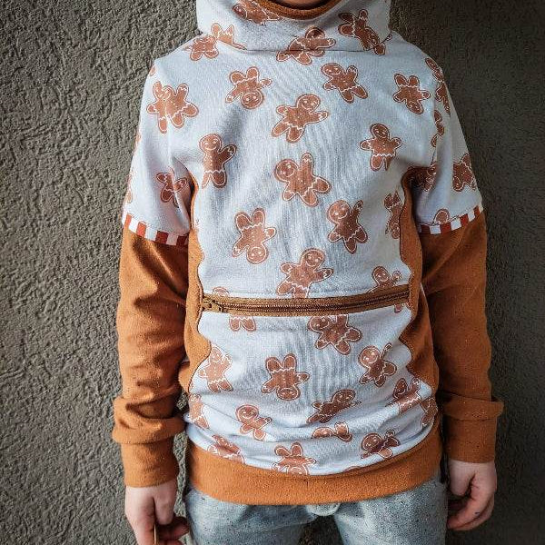 Täschli-Pulli, Schnittmuster Grösse 50-164 - Sewando
