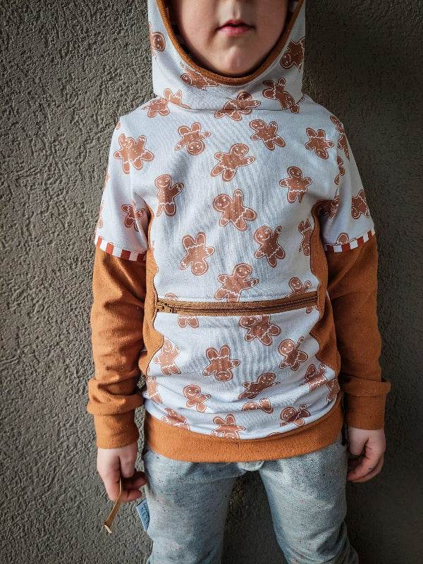 Täschli-Pulli, Schnittmuster Grösse 50-164 - Sewando