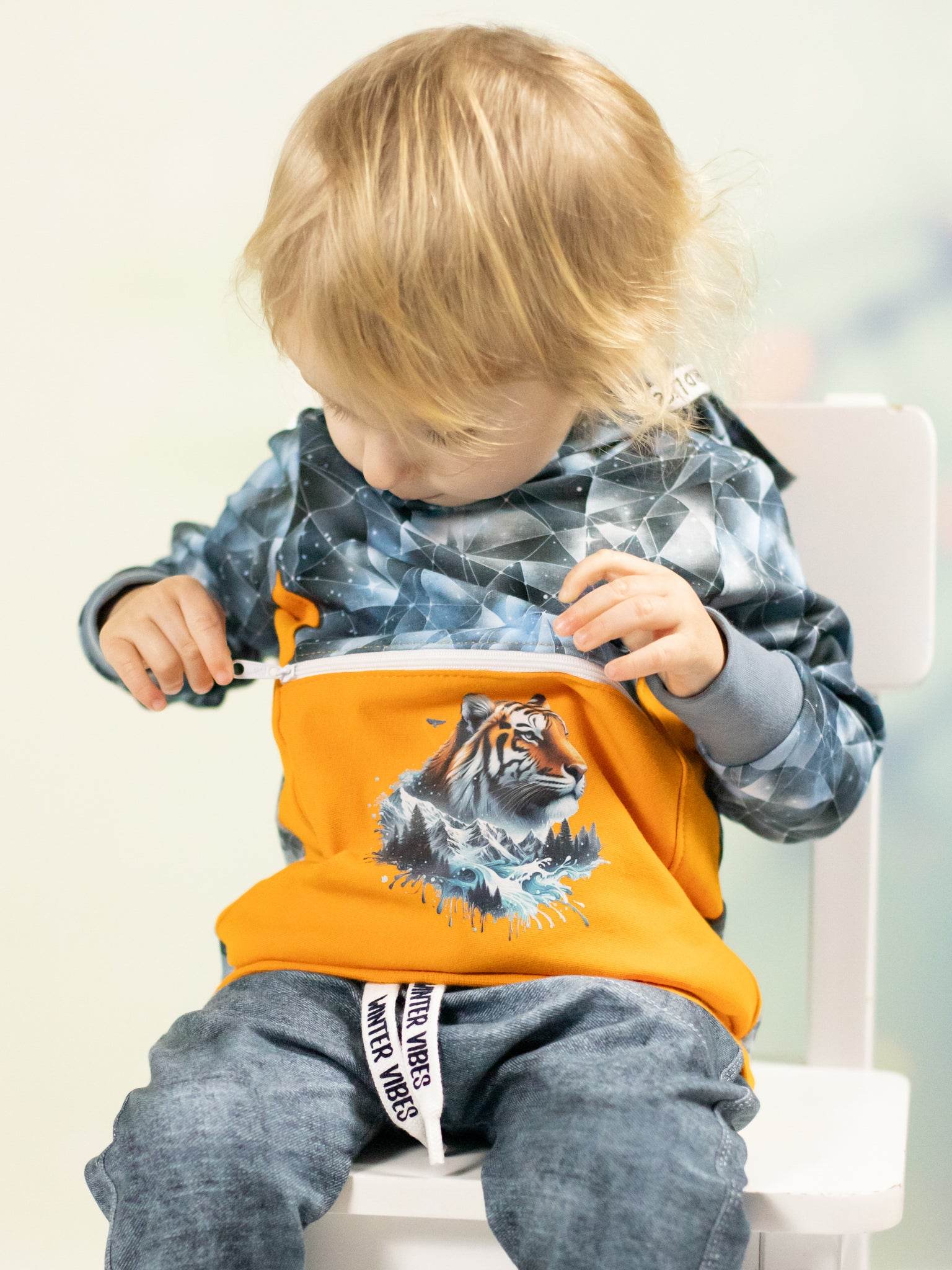 Täschli-Pulli, Schnittmuster Grösse 50-164 - Sewando