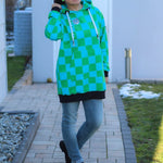 Schnittmuster Longhoodie LARINO Gr. 32-56 inkl. gratis Plotterdatei : - Sewando
