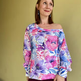 Schnittmuster One Shoulder Pulli „Danai" als Ebook in Gr. 34 bis 50