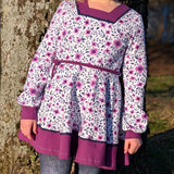 Schnittmuster Shirt, Tunika & Kleid Malina für Mädchen –   Gr. 80–164