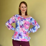 Schnittmuster One Shoulder Pulli „Danai" als Ebook in Gr. 34 bis 50