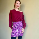 Schnittmuster One Shoulder Pulli „Danai" als Ebook in Gr. 34 bis 50