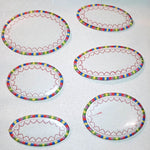 12x Stickdatei beschreibbare Aufkleber Herzen - Sewando