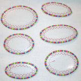 12x Stickdatei beschreibbare Aufkleber Herzen - Sewando