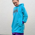 Schnittmuster Longhoodie LARINO Gr. 32-56 inkl. gratis Plotterdatei : - Sewando