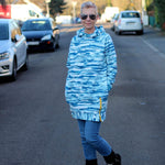 Schnittmuster Longhoodie LARINO Gr. 32-56 inkl. gratis Plotterdatei : - Sewando