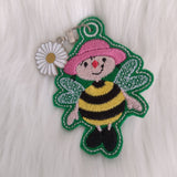 Stickdatei - Anhänger "Bienenkind & Käferkind"