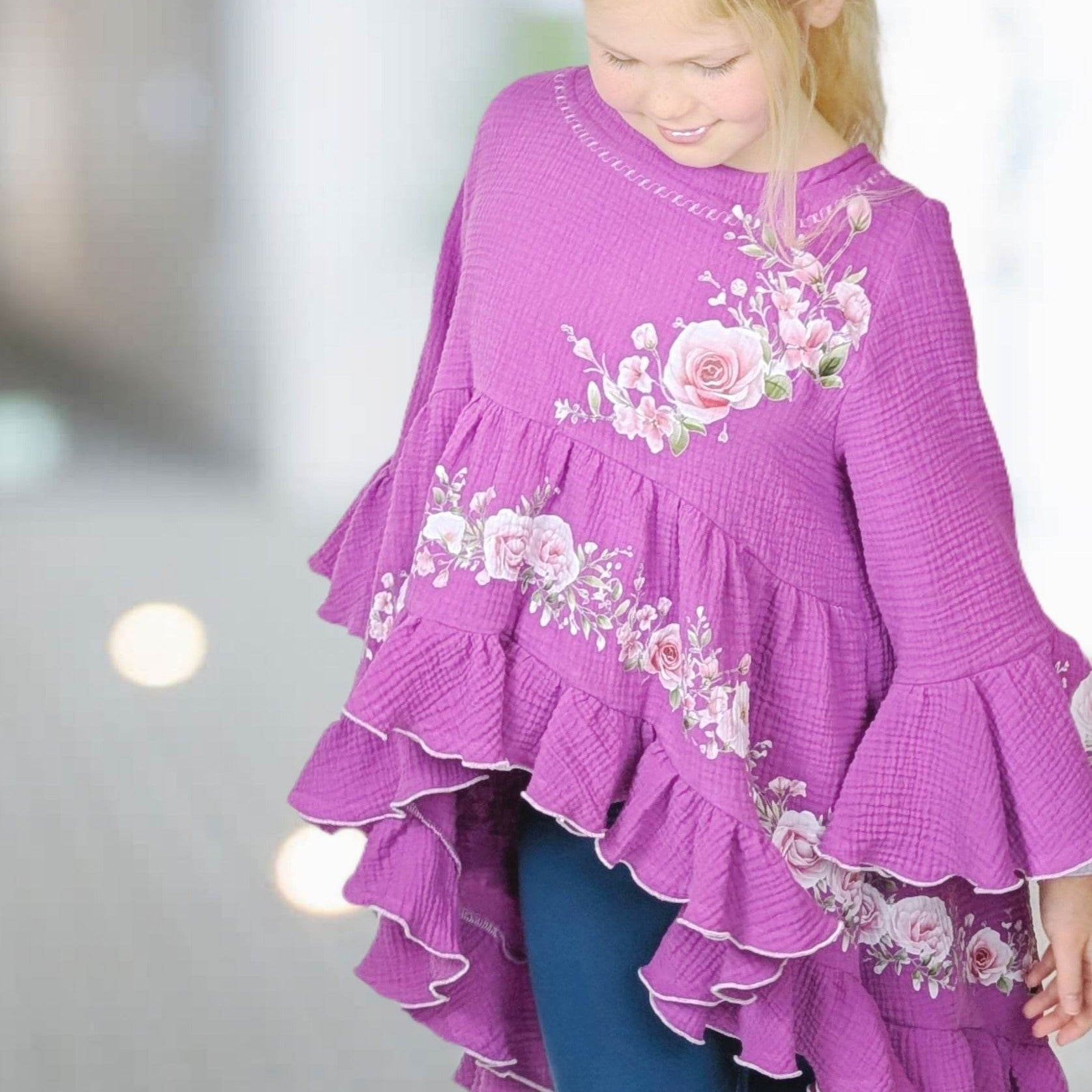 Schnittmuster *Little Swing Tunika / Kleid* WEBWARE Gr. 74-176 - Sewando