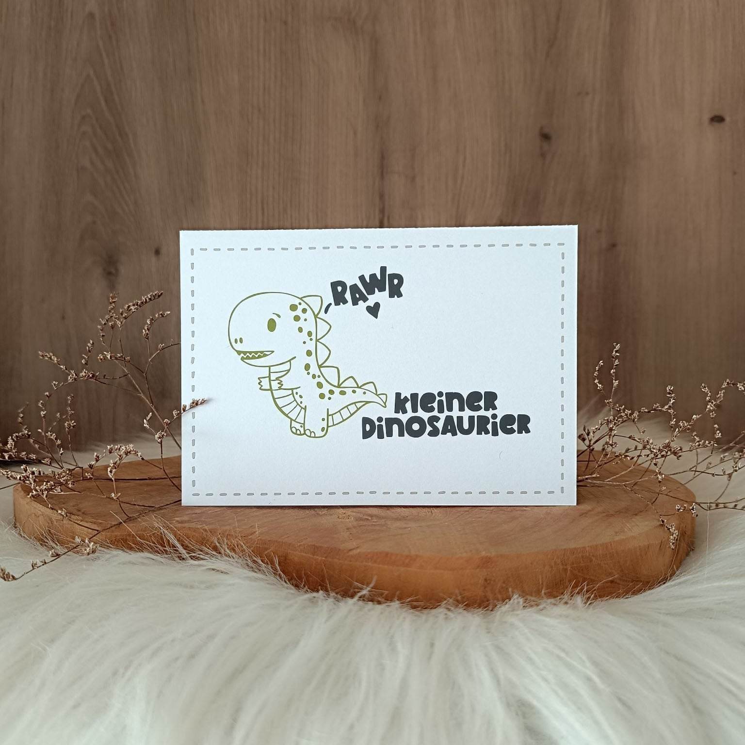 Plotterdatei Kleiner Dino - Sewando