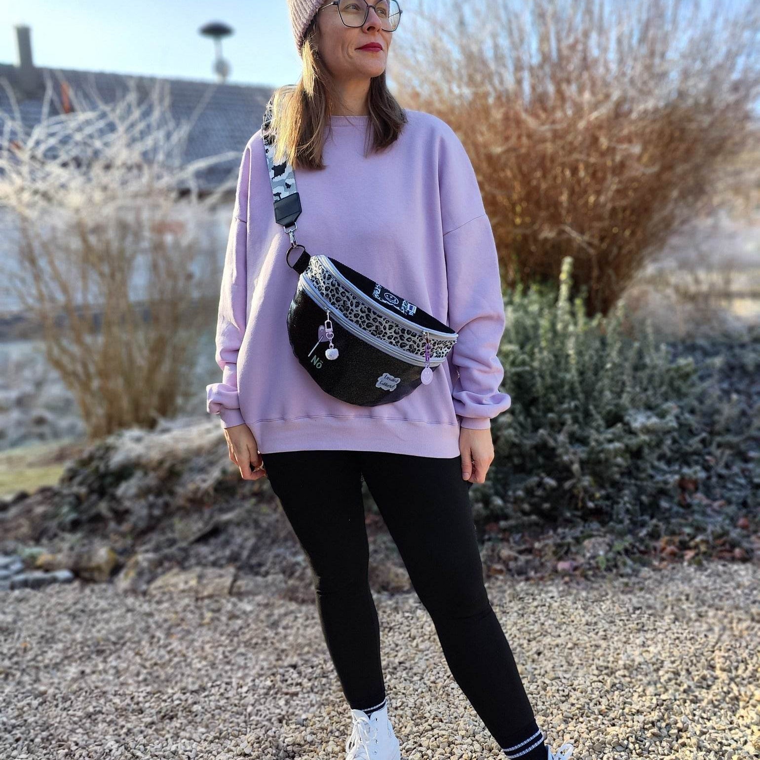 Schnittmuster Crossbag FannyPack SUTRI + Videoanleitung : - Sewando