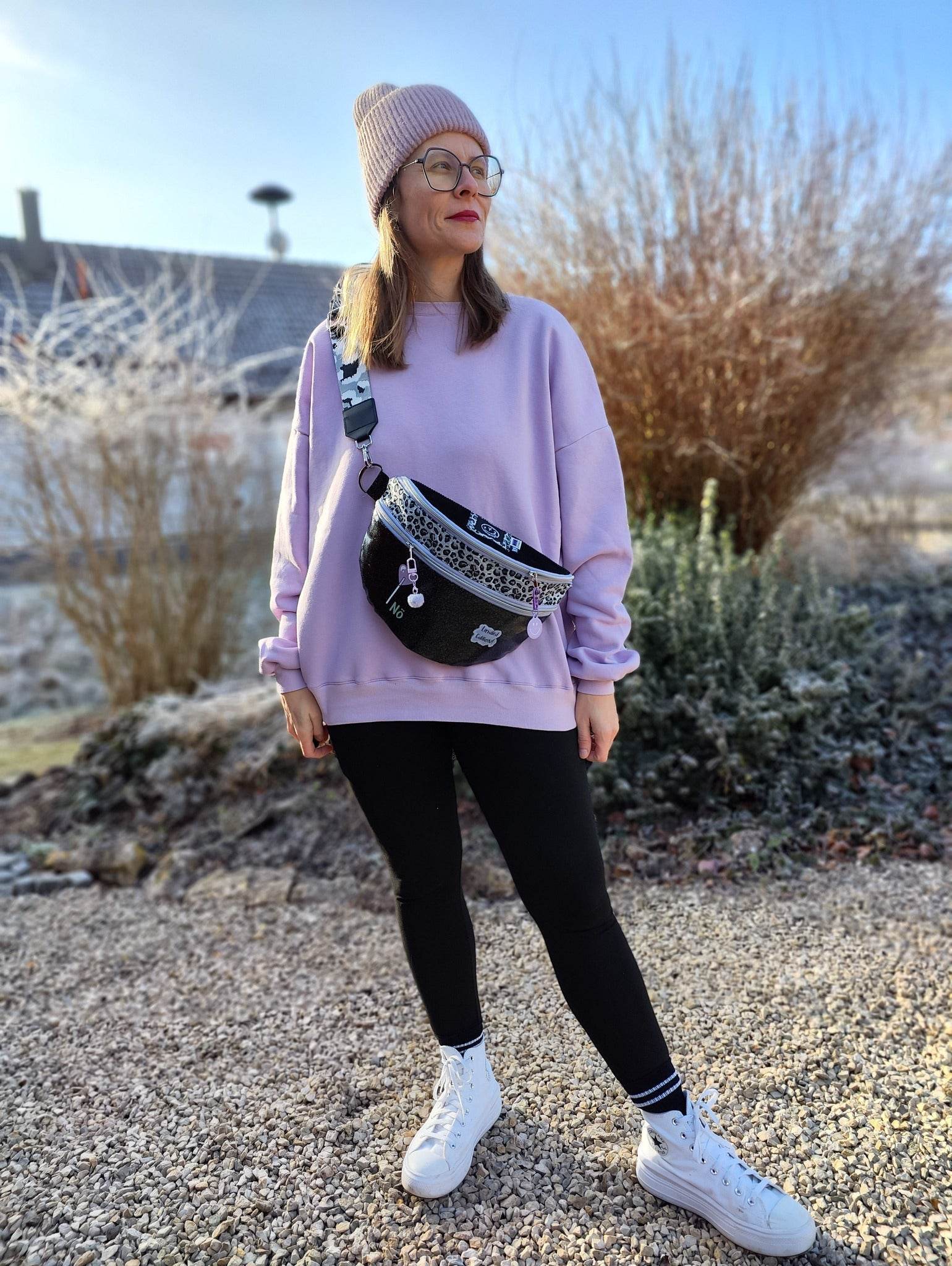 Schnittmuster Crossbag FannyPack SUTRI + Videoanleitung : - Sewando