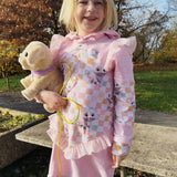 Schnittmuster *Big Grid Hoodiekleid Ballonkleid* #Kleid Gr. 62-176 - Sewando