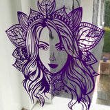 Foliendatei Mandala Style Frau - Sewando