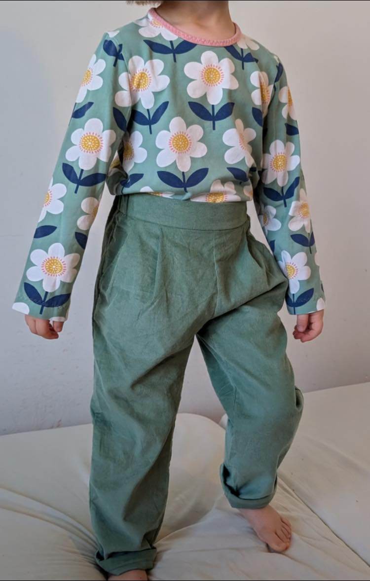 Toni Trousers & Shorts Kids 104 - 164 sewing pattern und instructions - Sewando