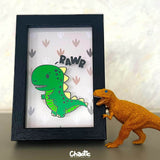 Plotterdatei Kleiner Dino - Sewando