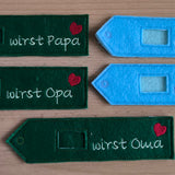 Stickdatei - DU-Riegel Hüllen "Schwangerschaft & Geburt"