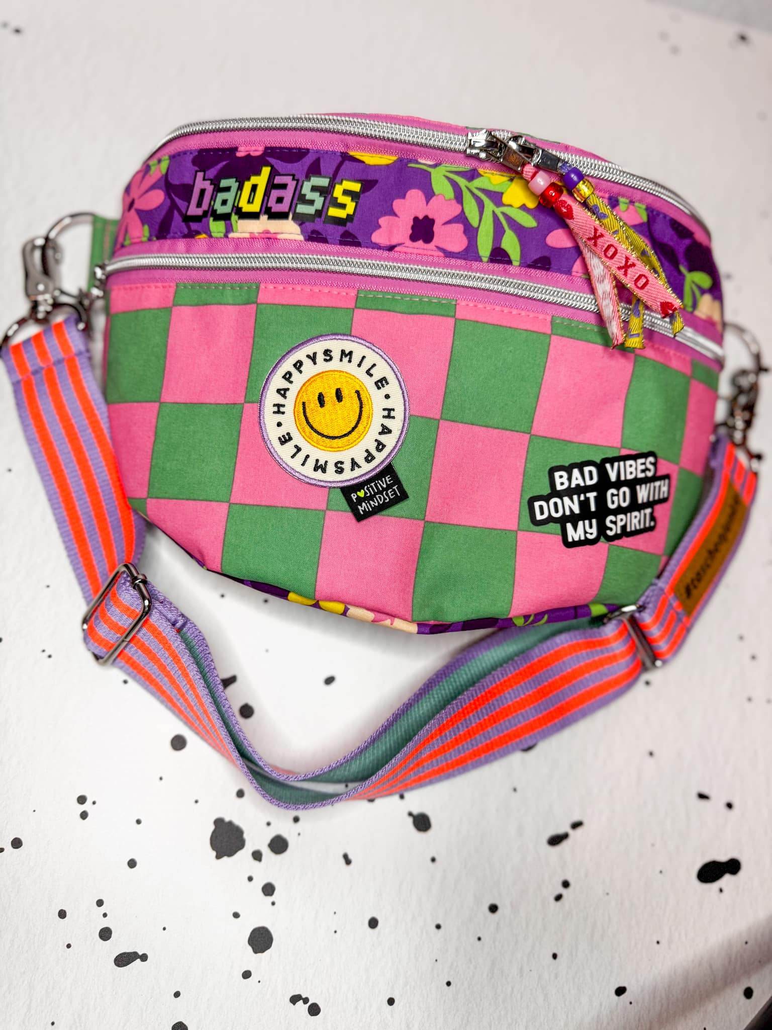 Schnittmuster Crossbag FannyPack SUTRI + Videoanleitung : - Sewando