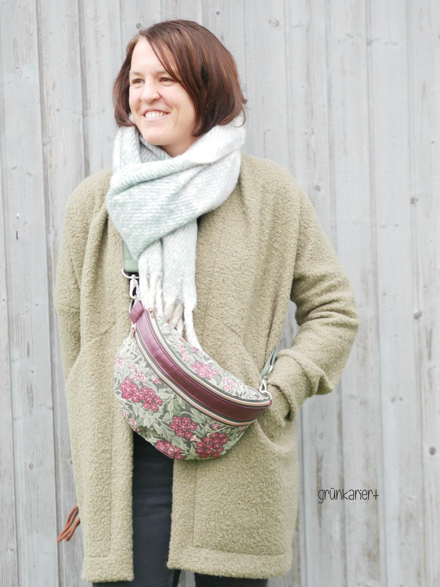 Schnittmuster Crossbag FannyPack SUTRI + Videoanleitung : - Sewando