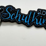 Stickdatei Anhänger Schulkind & Schultüte 2025 - Sewando