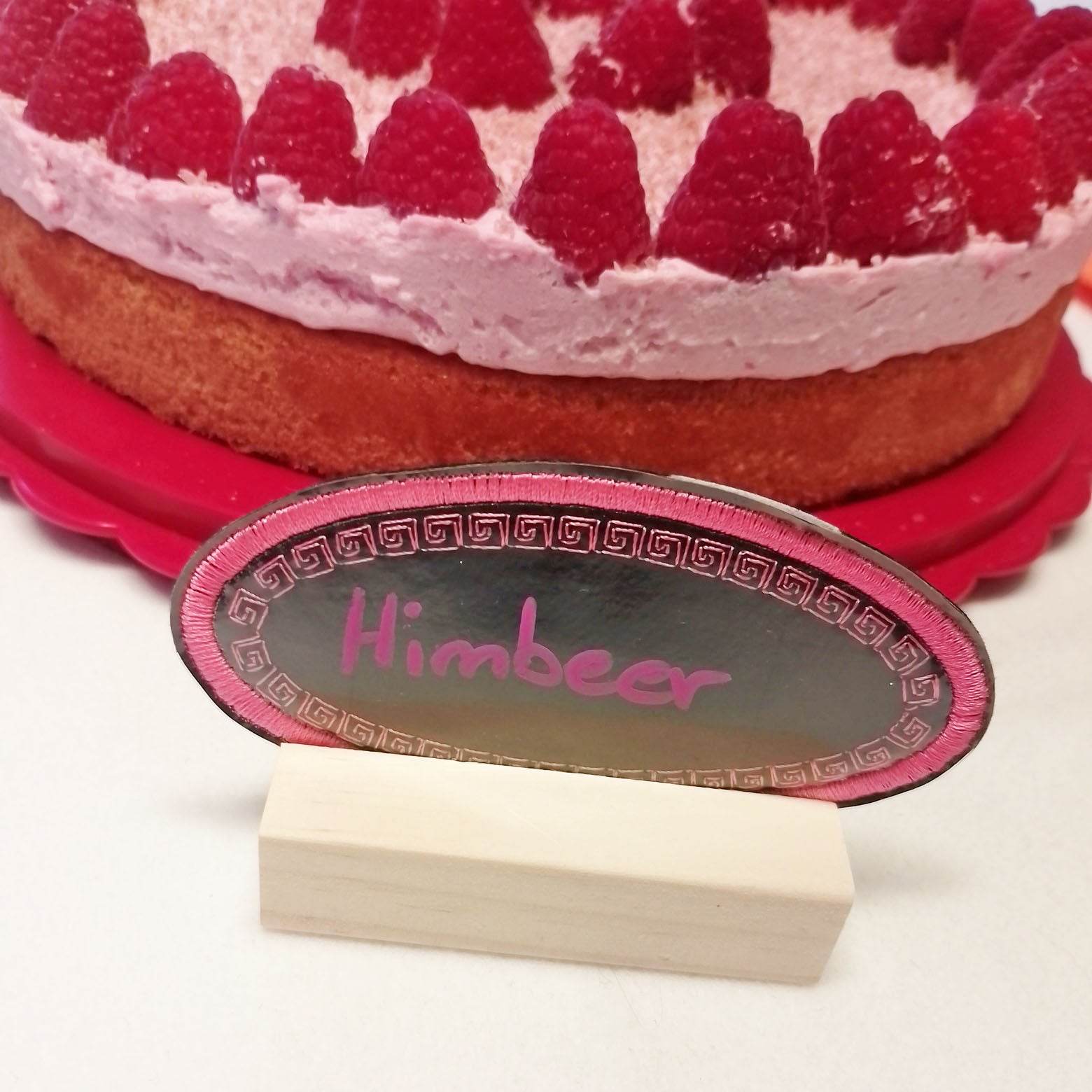 12x Stickdatei beschreibbare Aufkleber Mäander - Sewando