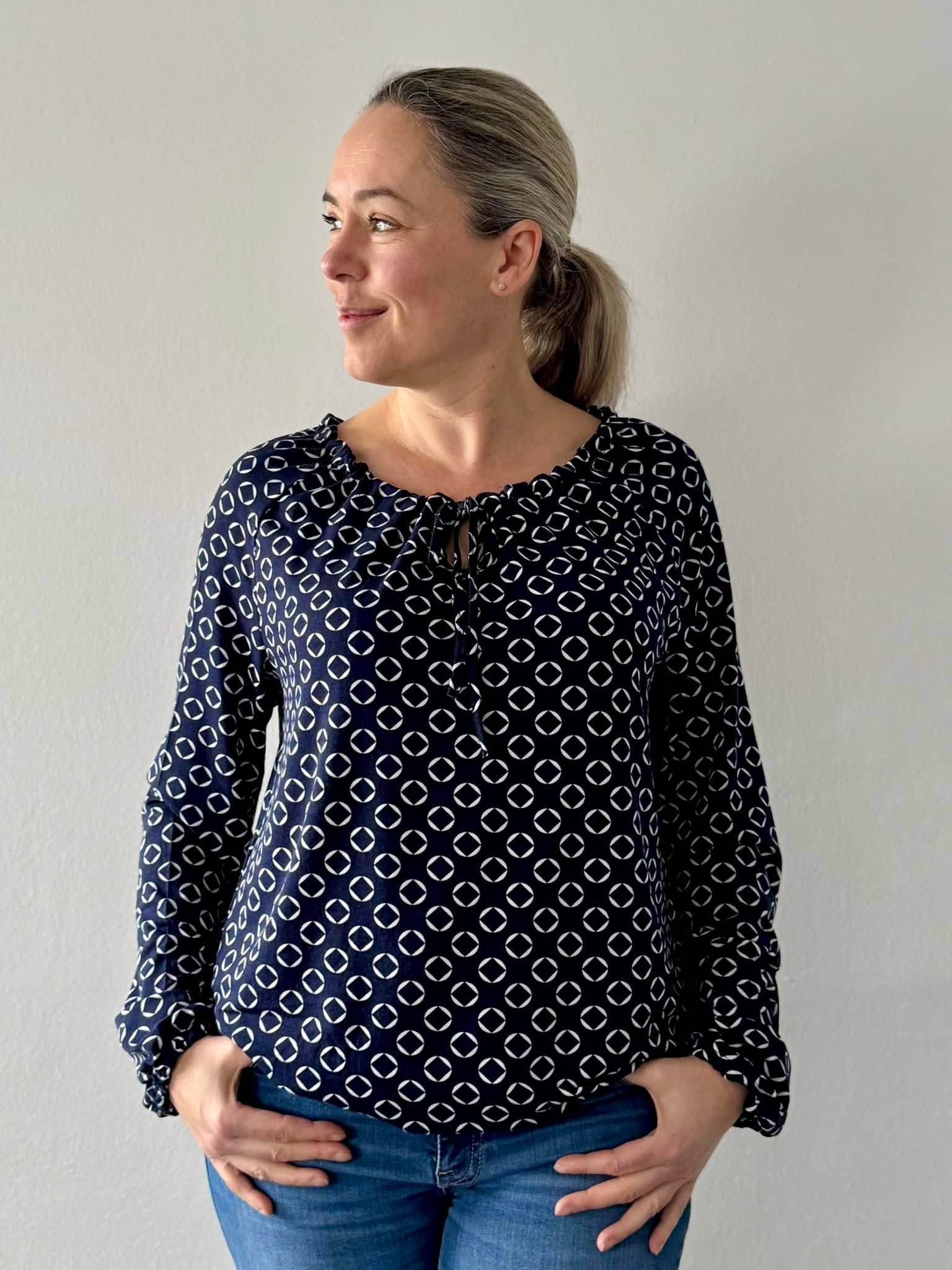 Schnittmuster Shirt Bluse SCAPOLI Gr. 34-56 : - Sewando