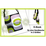 Schnittmuster Tasche zum Umklappen in zwei Größen, PDF, purse, cut - Sewando