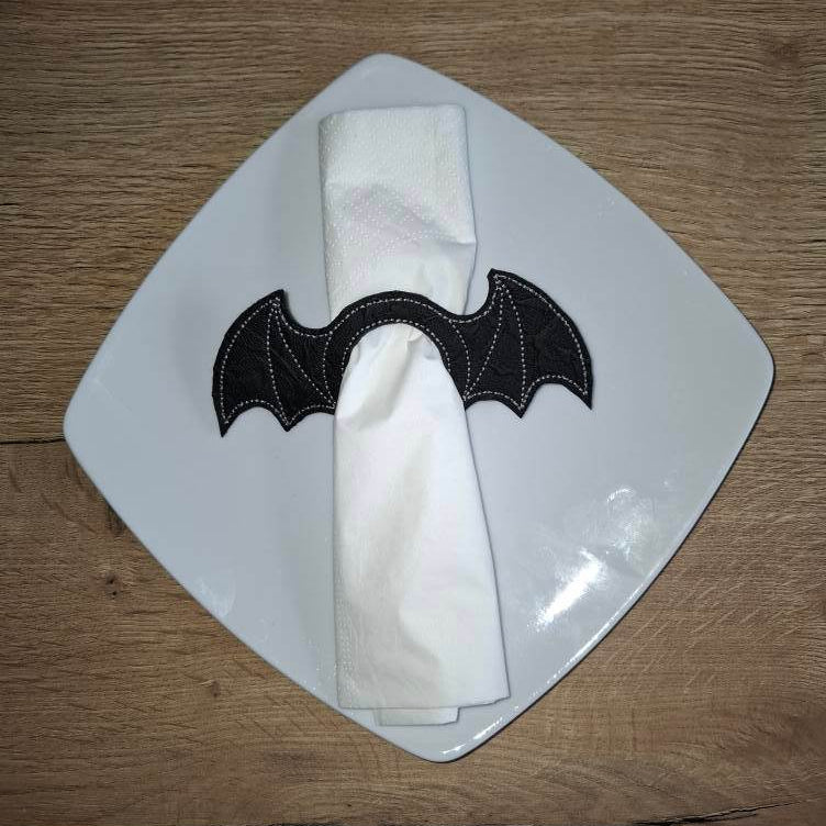Stickdatei - Serviettenring Fledermaus - Sewando