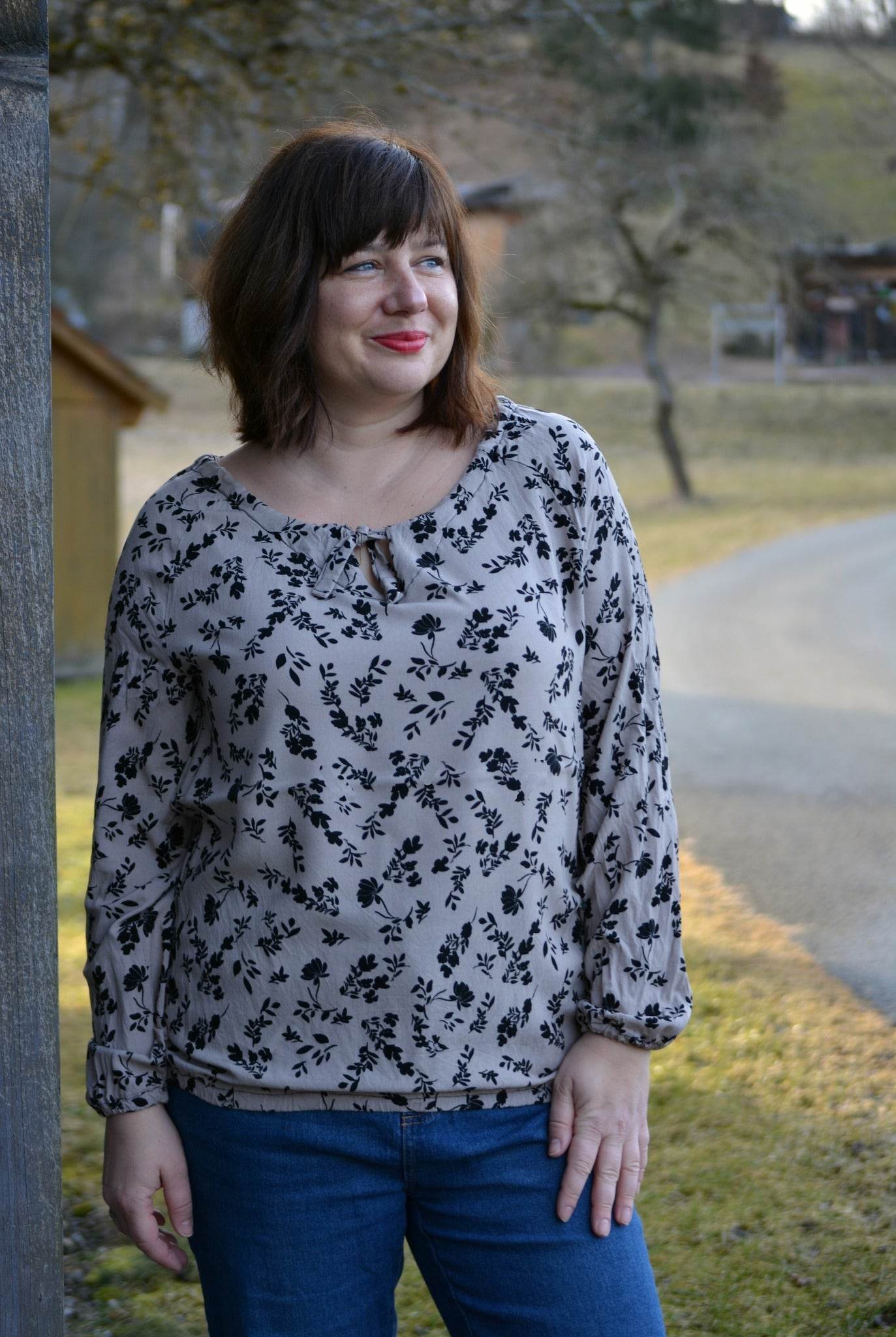 Schnittmuster Shirt Bluse SCAPOLI Gr. 34-56 : - Sewando