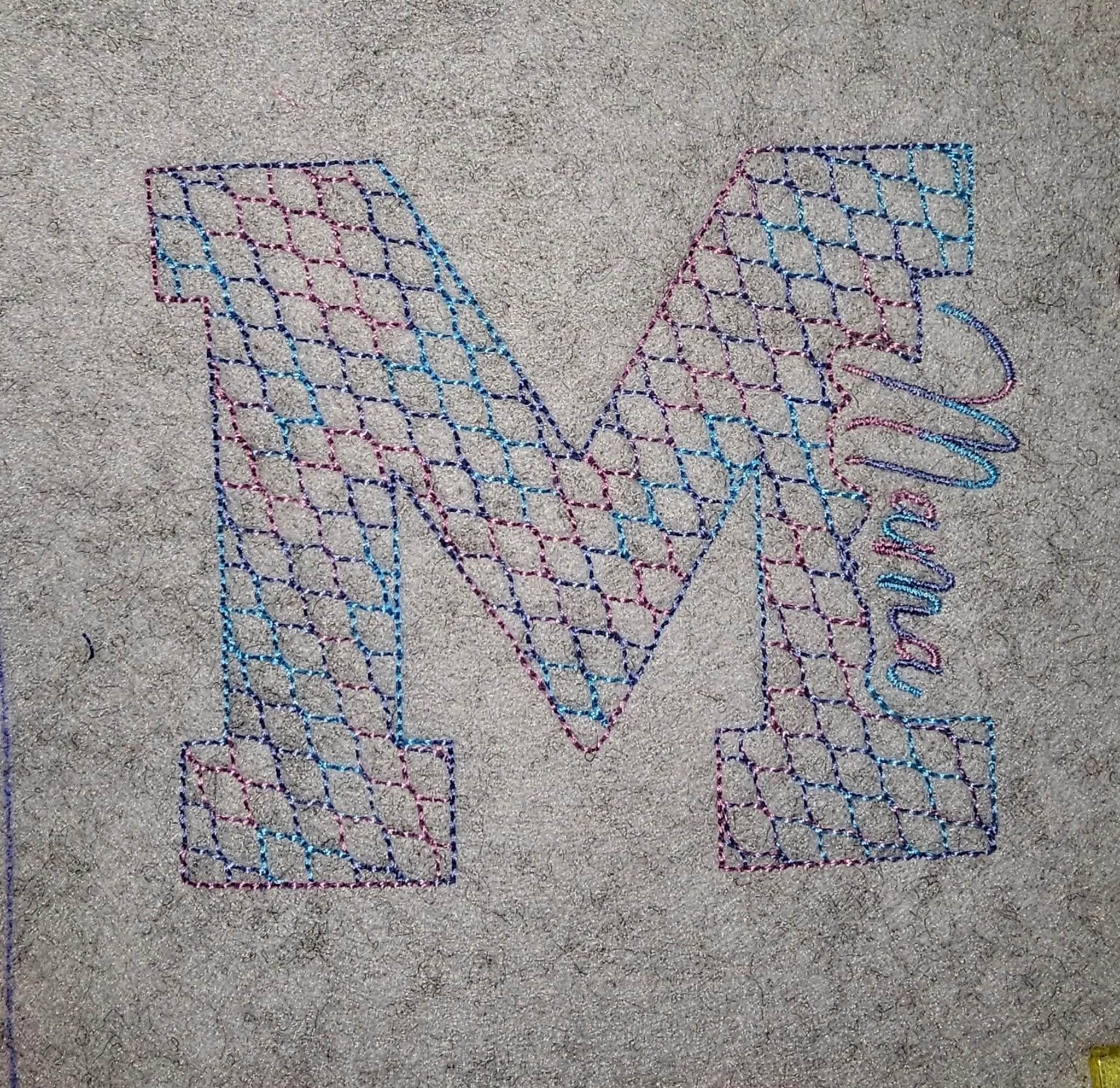 Stickdatei - Monogramme Eltern & Großeltern - Sewando