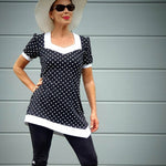 Schnittmuster Malina Damen – Shirt, Longshirt & Kleid Gr. 32–48 - Sewando