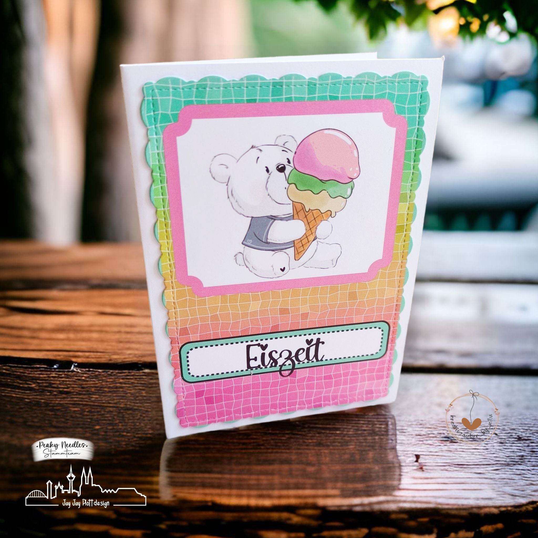 Digipapier-Set #123 (grün, gelb, orange, pink) zum drucken, sublimieren und basteln - Sewando