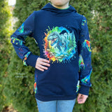 Schnittmuster "Coole Kids Hoodie" Gr. 98-164