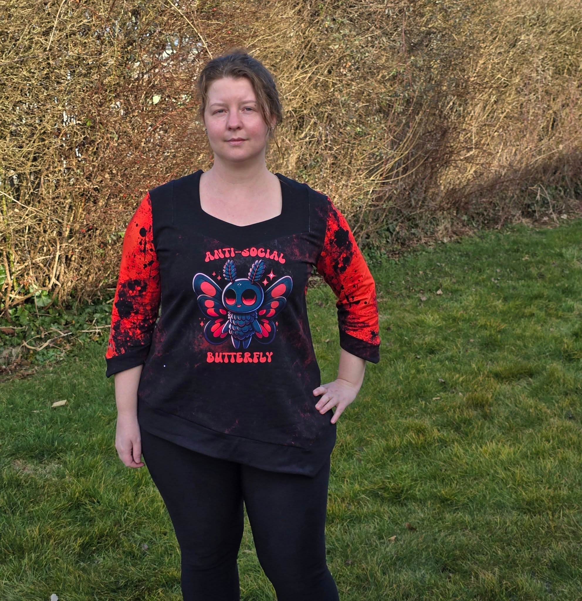 Schnittmuster Malina Damen – Shirt, Longshirt & Kleid Gr. 32–48 - Sewando