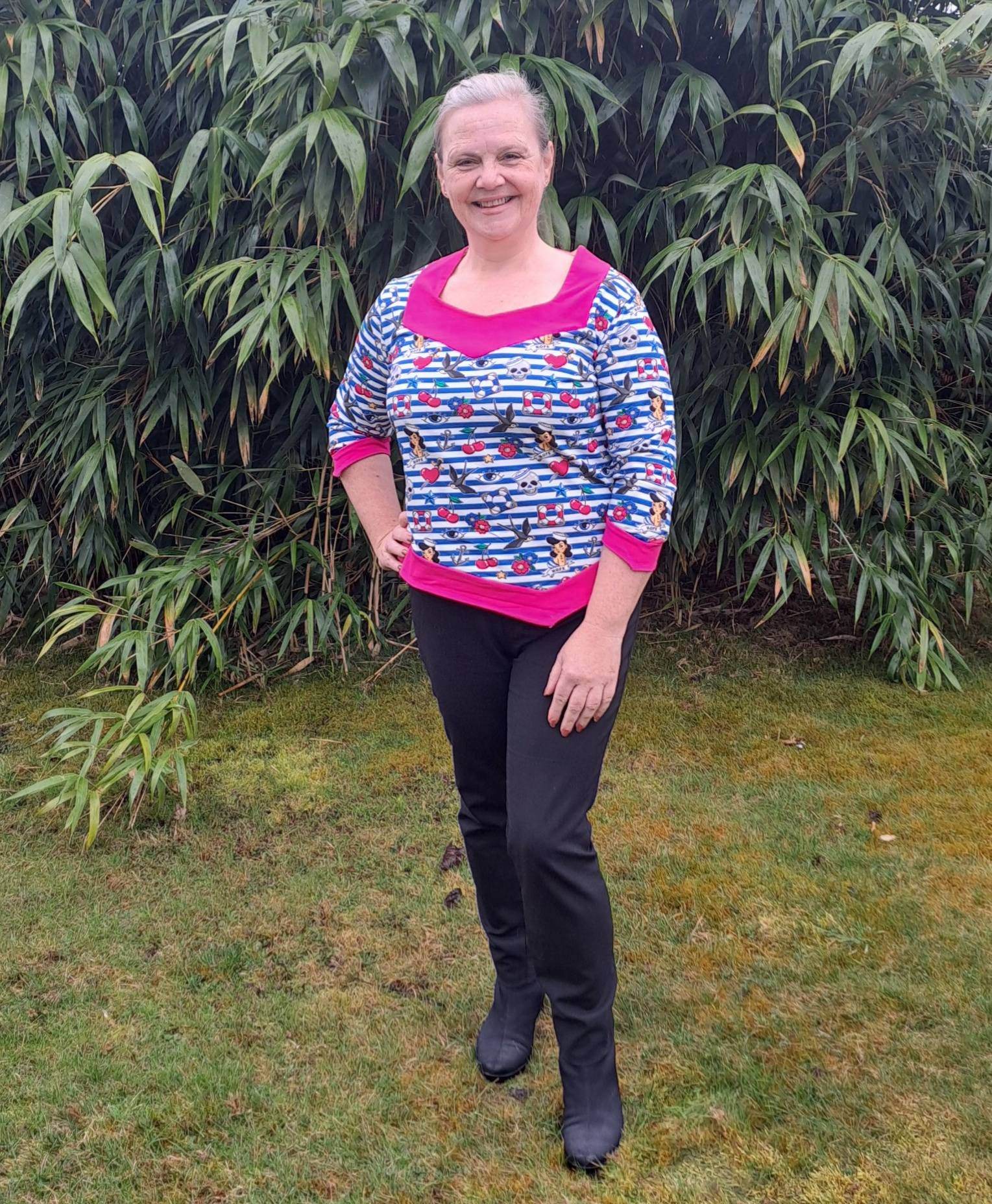 Schnittmuster Malina Damen – Shirt, Longshirt & Kleid Gr. 32–48 - Sewando