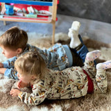 "OversizeSleepy" ein Schnittmuster für einen kuscheligen Schlafanzug 80-146