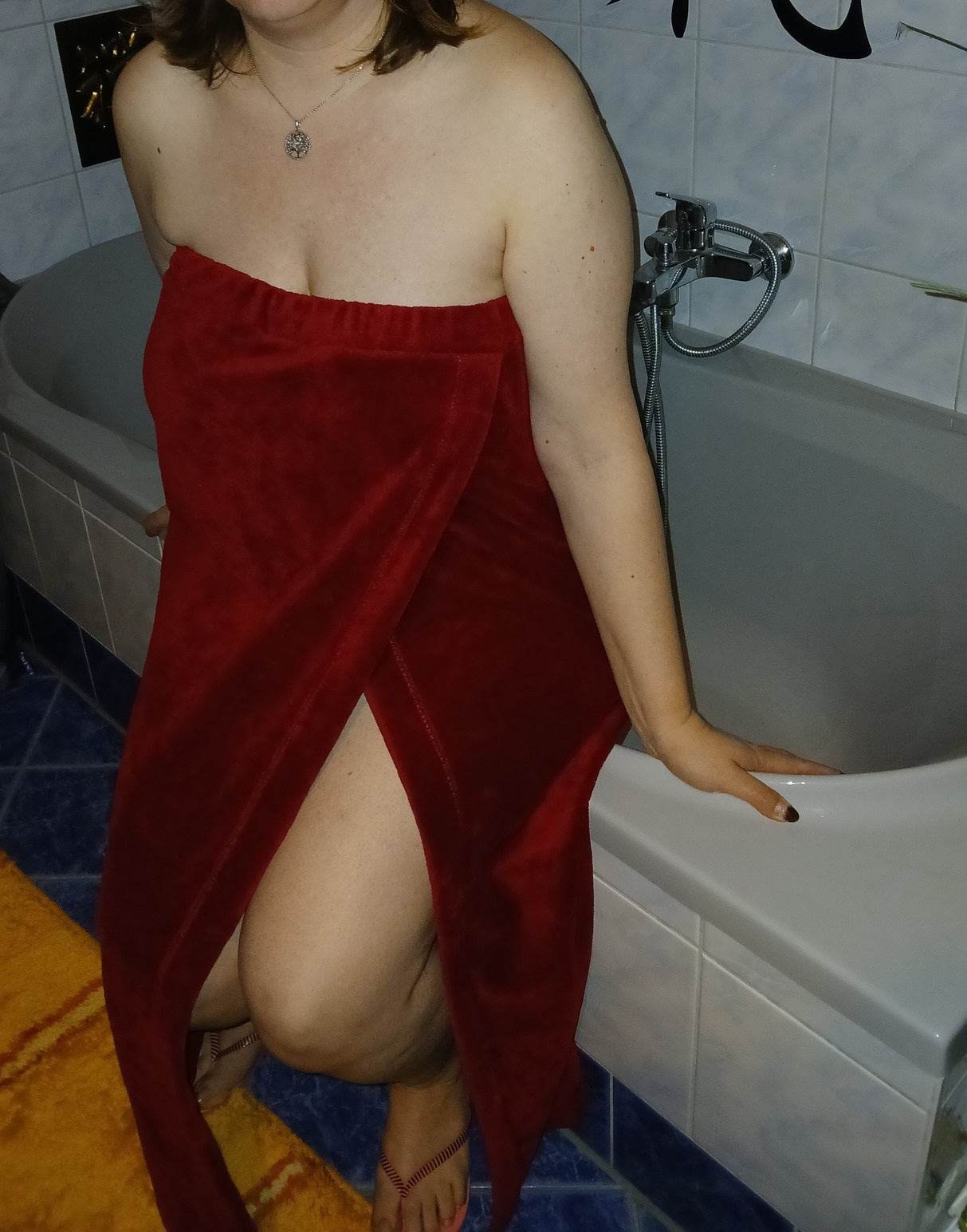 Schnittmuster *Bath Towel Set Splash Adults* Saunakilt, Handtuchturban Gr. 30/32 - 54/56 - Sewando