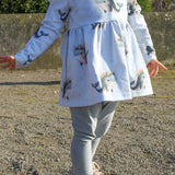 Tunika-Kleidchen Neelia, Schnittmuster Grösse 50-116 - Sewando