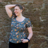 Schnittmuster Emmas "Retroshirt" Gr. 32-50