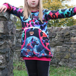 Schnittmuster Kuschelwölkchen Hoodie/ Longhoodie/ Hoodiekleid Größe 56-164 - Sewando
