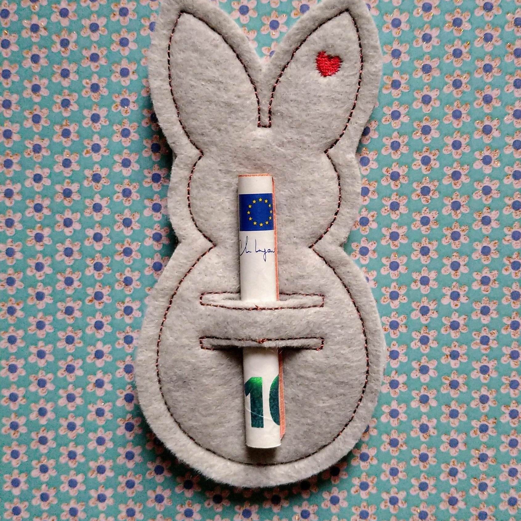 Stickdatei - Multi-Hase für Schokoriegel, Geldscheine, Besteck etc. - Sewando