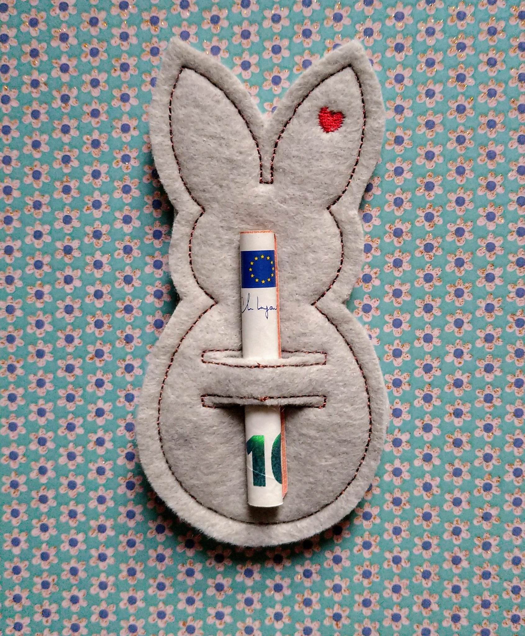 Stickdatei - Multi-Hase für Schokoriegel, Geldscheine, Besteck etc. - Sewando