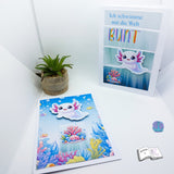Digiset Axolotl Baby Sublimation, Digistamp, Digipaper