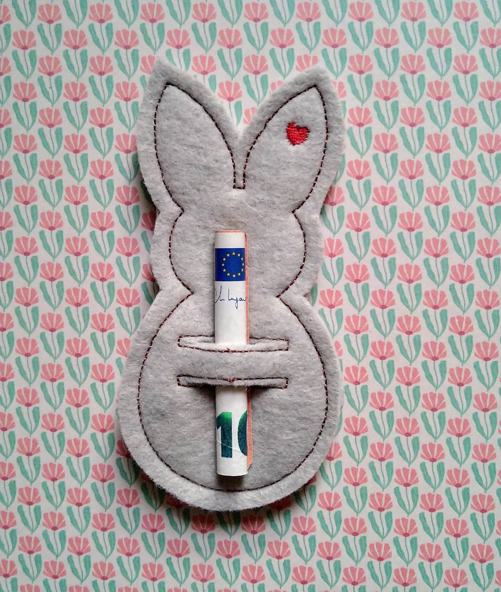 Stickdatei - Multi-Hase für Schokoriegel, Geldscheine, Besteck etc. - Sewando