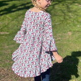 Schnittmuster *Little Swing Tunika / Kleid* JERSEY Gr. 74-176 - Sewando