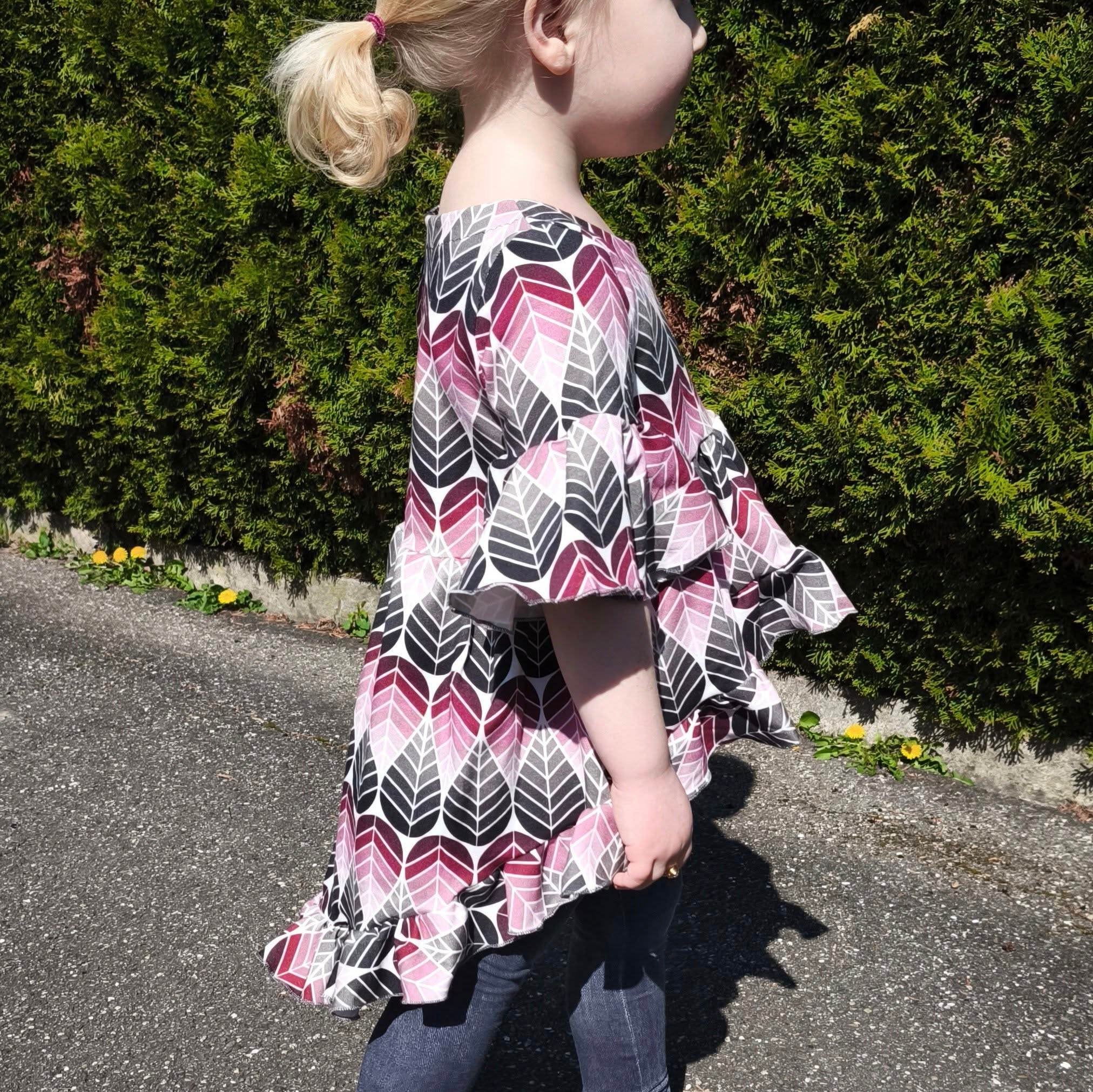 Schnittmuster *Little Swing Tunika / Kleid* JERSEY Gr. 74-176 - Sewando